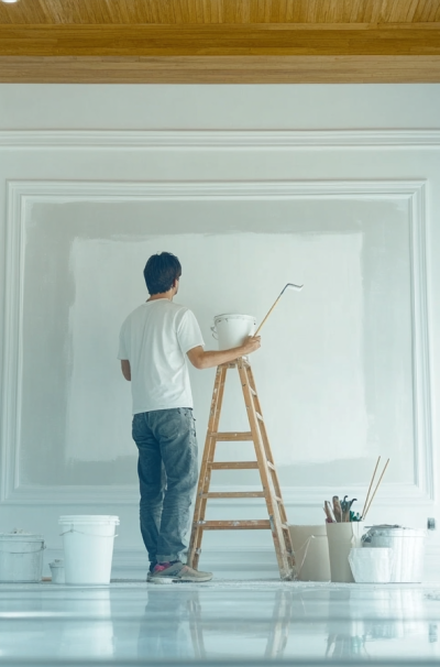 u8418852145_Rear_view_of_painter_man_painting_a_blank_wall_wi_fa893887-31c0-4e4e-bcc7-b13438b88e6e_2